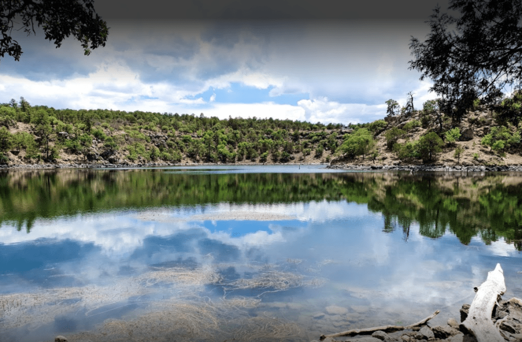 Vista de Lago Presa Junta de los Arroyos Ignacio Zaragoza Chihuahua