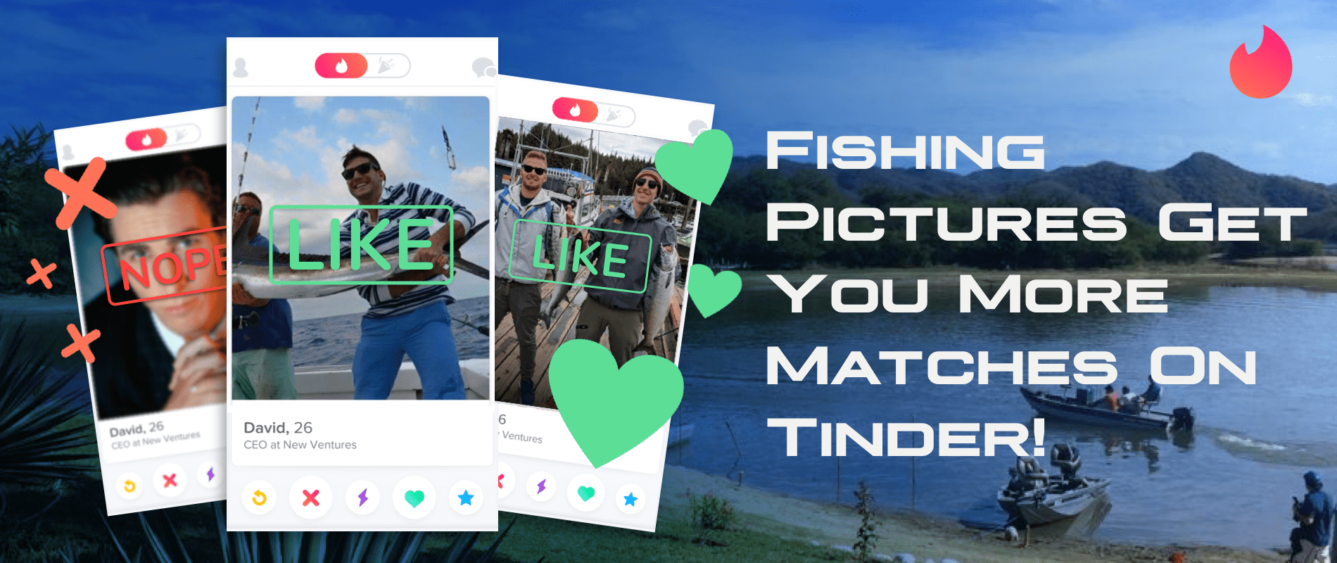 Fishing Pictures Get You More Matches On Tinder