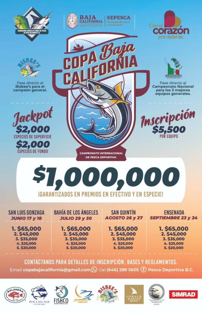 Torneo de Pesca Copa Baja California 2022