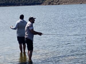 Fisherman Bayacora lake