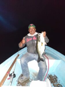 Angler at Bayacora Lake