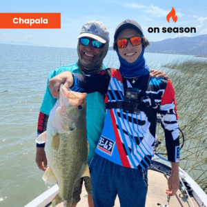 On season bass fishing Lake Chapala 10