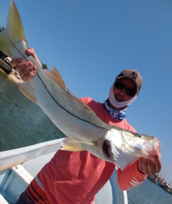 Great snook catch at Celestun