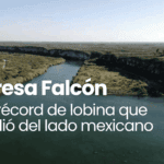 El record de lobina que salio del lado mexicano